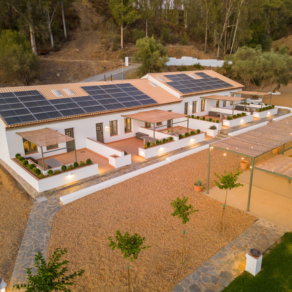 Vista de pájaro Finca